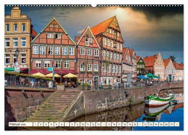 Produktbild: Reise durch Deutschland - Hansestadt Stade (Wandkalender 2026 DIN A2 quer), CALVENDO Monatskalender