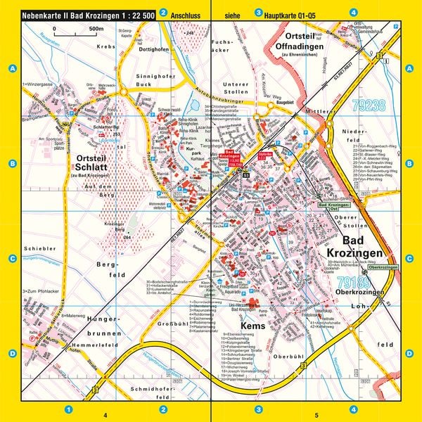Produktbild: Falk Stadtplan Extra Freiburg 1:17.500