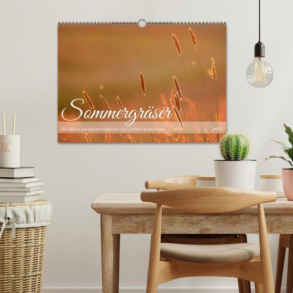 Produktbild: Sommergr&auml;ser (Wandkalender 2026 DIN A3 quer), CALVENDO Monatskalender