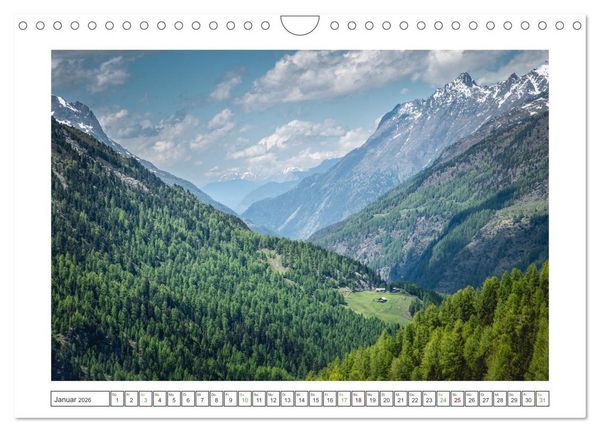 Produktbild: Sommer in den Bergen (Wandkalender 2026 DIN A4 quer), CALVENDO Monatskalender