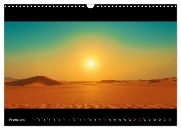 Produktbild: Puristische Landschaften (Wandkalender 2026 DIN A3 quer), CALVENDO Monatskalender