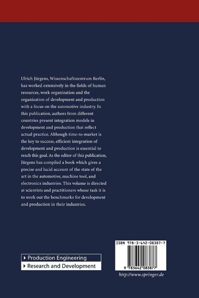 Produktbild: New Product Development and Production Networks