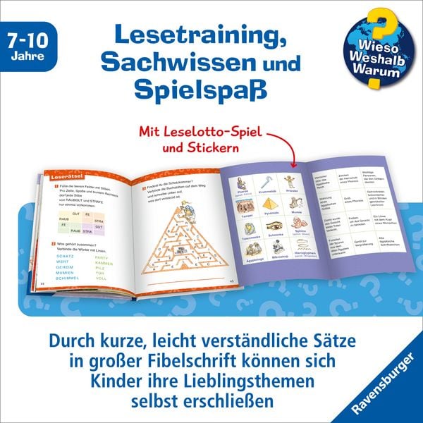 Produktbild: Wieso? Weshalb? Warum? Erstleser, Band 9 - Das alte &Auml;gypten
