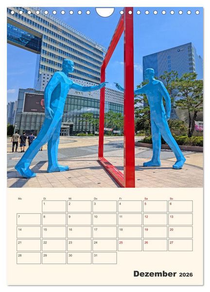 Produktbild: Entdecke Seoul (Wandkalender 2026 DIN A4 hoch), CALVENDO Monatskalender