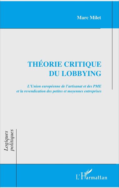 Produktbild: Theorie critique du lobbying