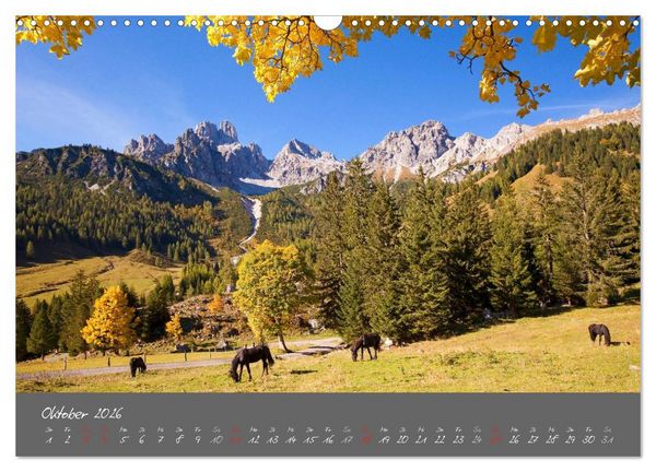 Produktbild: Meine sch&ouml;nsten Pl&auml;tze im Salzburger Land (Wandkalender 2026 DIN A3 quer), CALVENDO Monatskalender