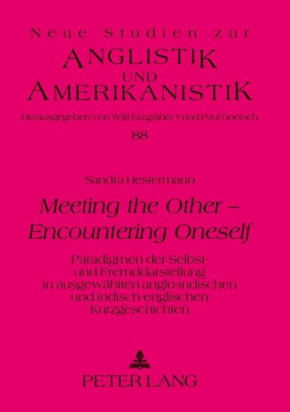 Meeting the Other – Encountering Oneself, Taschenbuch von Sandra Hestermann, Peter Lang GmbH, Internationaler Verlag der Wissenschaften, 9783631515136