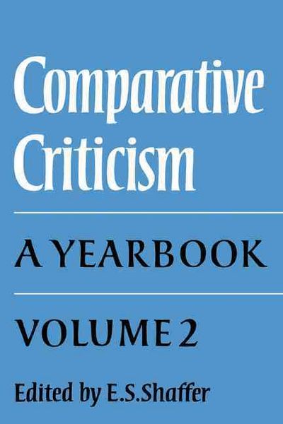 Produktbild: Comparative Criticism