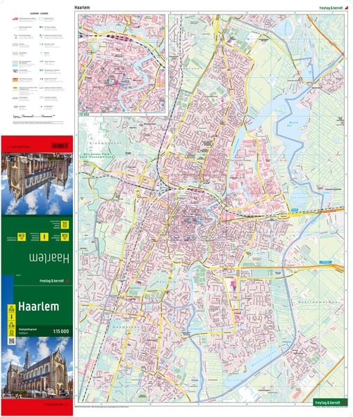 Produktbild: Haarlem, Stadtplan 1:20.000, freytag & berndt