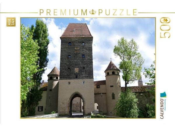 CALVENDO Puzzle Ziegeltor | 500 Teile Lege-Größe 48 × 36 cm Foto-Puzzle für Erwachsene