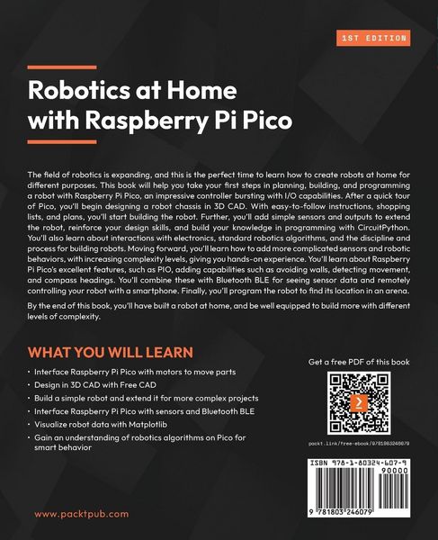 Produktbild: Robotics at Home with Raspberry Pi Pico