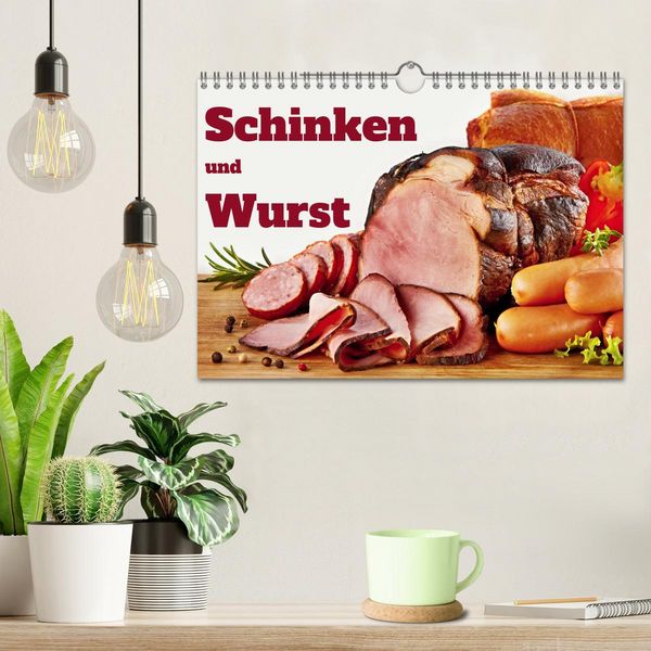 Produktbild: Schinken und Wurst (Wandkalender 2026 DIN A4 quer), CALVENDO Monatskalender
