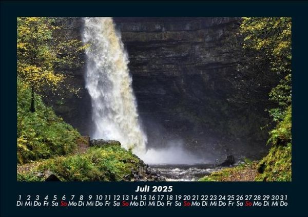 Produktbild: Wasserf&auml;lle 2025 Fotokalender DIN A5