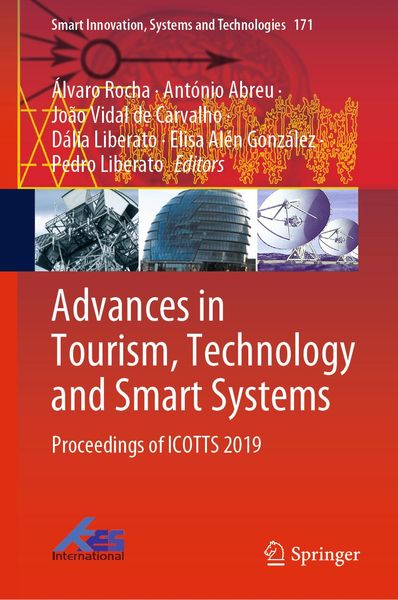 Produktbild: Advances in Tourism, Technology and Smart Systems
