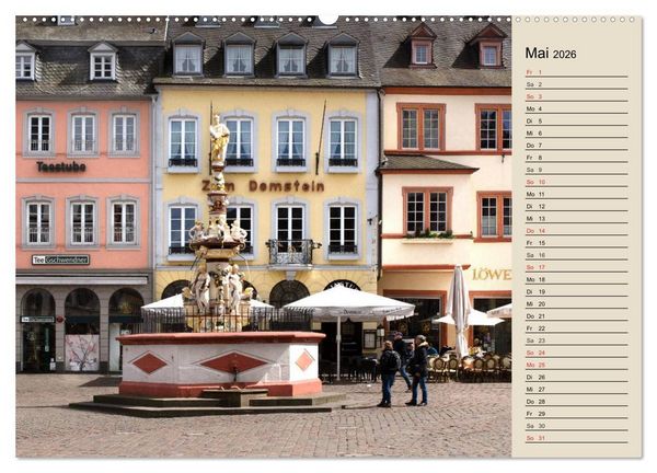 Produktbild: TRIER an der Mosel (Wandkalender 2026 DIN A2 quer), CALVENDO Monatskalender