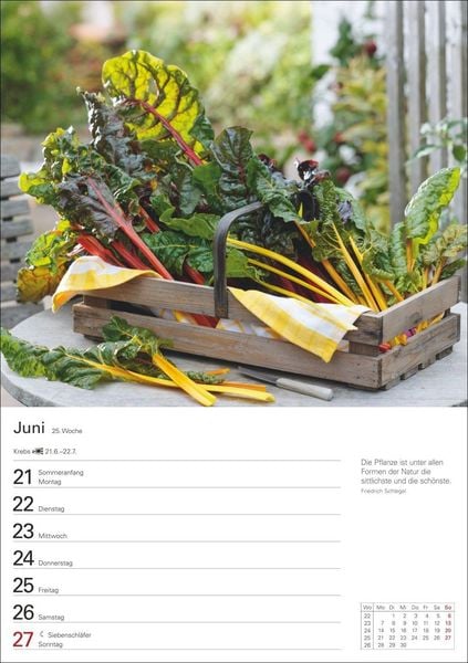 Produktbild: K&uuml;chenkalender Wochenplaner 2027 - 53 inspirierende Fotografien