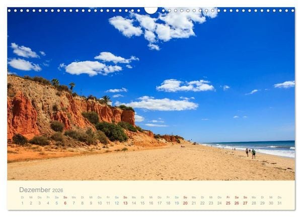 Produktbild: Algarve - Portugals goldene K&uuml;ste (Wandkalender 2026 DIN A3 quer), CALVENDO Monatskalender