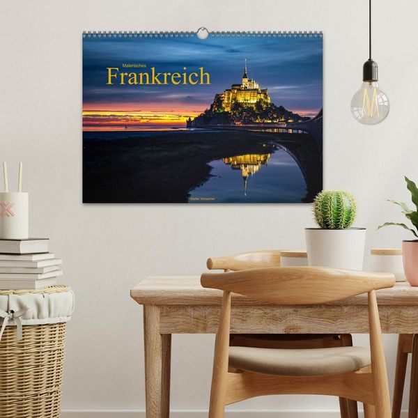 Produktbild: Malerisches Frankreich (Wandkalender 2027 DIN A3 quer), CALVENDO Monatskalender