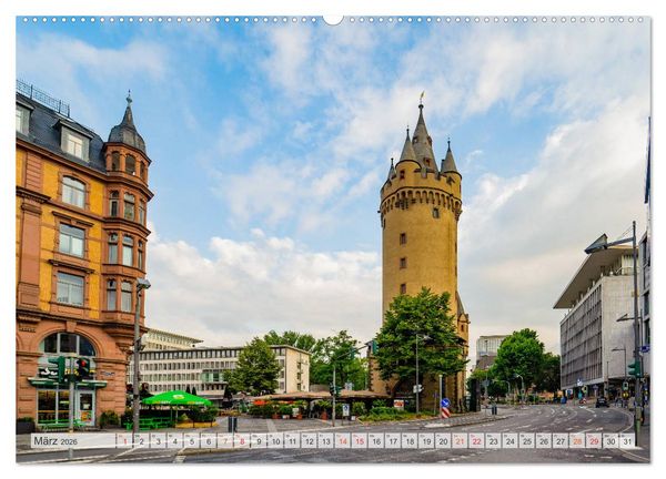 Produktbild: Frankfurt am Main Impressionen (Wandkalender 2026 DIN A2 quer), CALVENDO Monatskalender