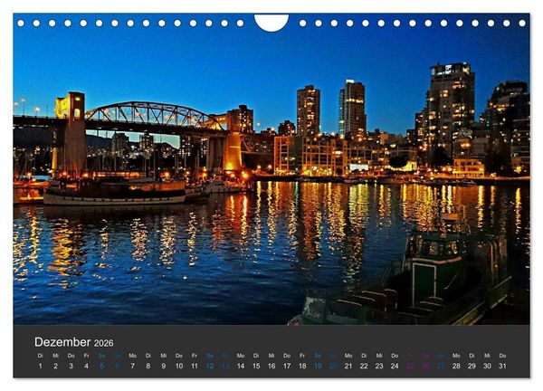 Produktbild: Der weite Westen Kanadas - Banff und Yoho National Park (Wandkalender 2026 DIN A4 quer), CALVENDO Monatskalender