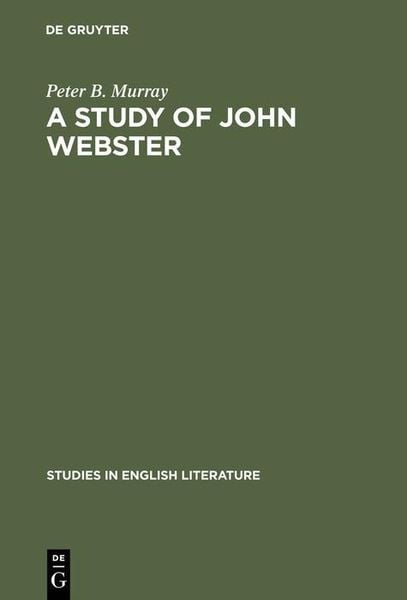 Produktbild: A study of John Webster