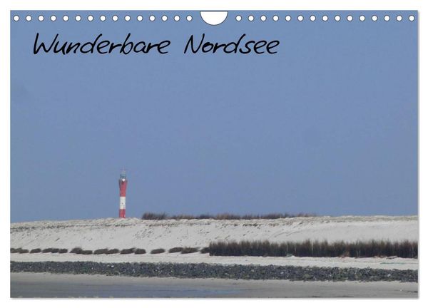 Wunderbare Nordsee (Wandkalender 2024 DIN A4 quer), CALVENDO Monatskalender