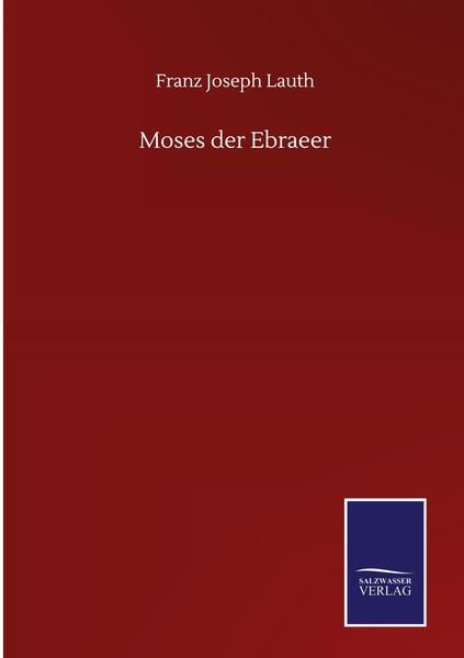 Produktbild: Moses der Ebraeer
