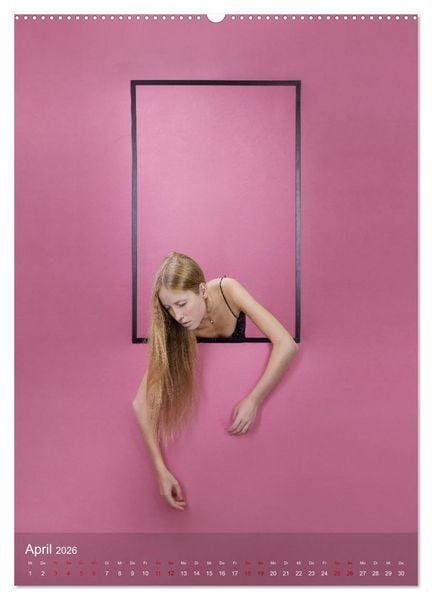 Produktbild: framed portraits - fine art Fotografie von Michael Allmaier (hochwertiger Premium Wandkalender 2026 DIN A2 hoch), Kunstdruck in Hochglanz