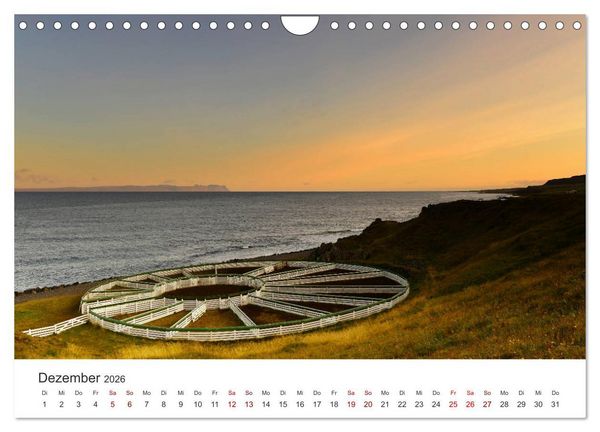Produktbild: Landschaftstr&auml;ume in den Westfjorden (Wandkalender 2026 DIN A4 quer), CALVENDO Monatskalender