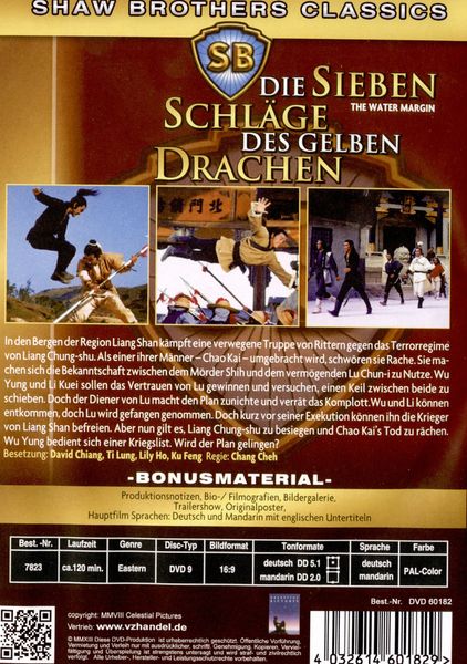 Produktbild: Die sieben Schl&auml;ge des gelben Drachen