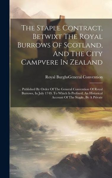 Produktbild: The Staple Contract, Betwixt The Royal Burrows Of Scotland, And The City Campvere In Zealand: ... Published By Order Of The General Convention Of Roya