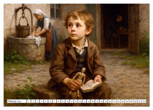 Produktbild: Hans Christian Andersen. Sein Leben, seine Werke (Wandkalender 2026 DIN A2 quer), CALVENDO Monatskalender