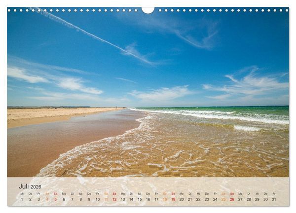 Produktbild: Andalusische Atlantikk&uuml;ste (Wandkalender 2026 DIN A3 quer), CALVENDO Monatskalender