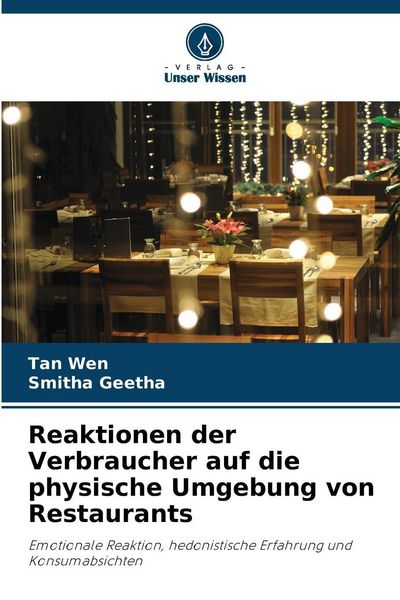 Produktbild: Reaktionen der Verbraucher auf die physische Umgebung von Restaurants