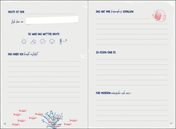 Produktbild: Reisetagebuch (Meer)