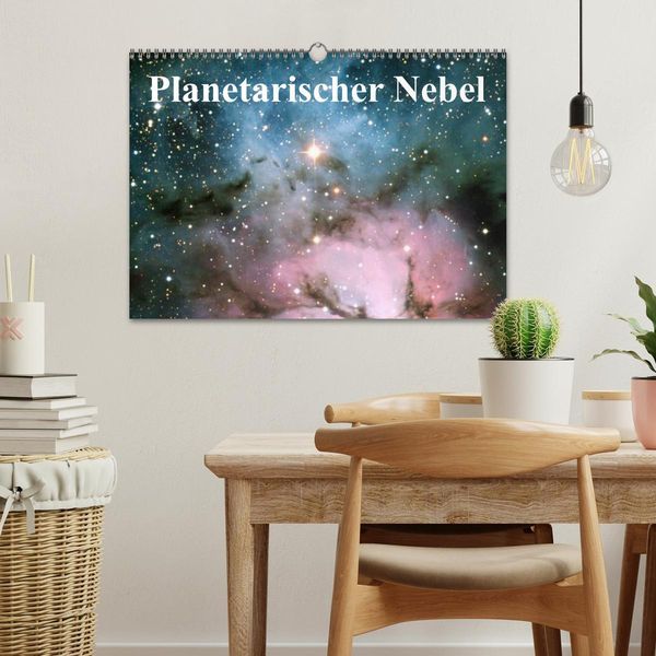 Produktbild: Planetarischer Nebel (Wandkalender 2026 DIN A3 quer), CALVENDO Monatskalender