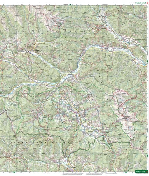 Produktbild: freytag & berndt Wanderkarte WK 211 Naturpark Zirbitzkogel-Grebenzen, Murau - S&ouml;lkpass 1:50.000