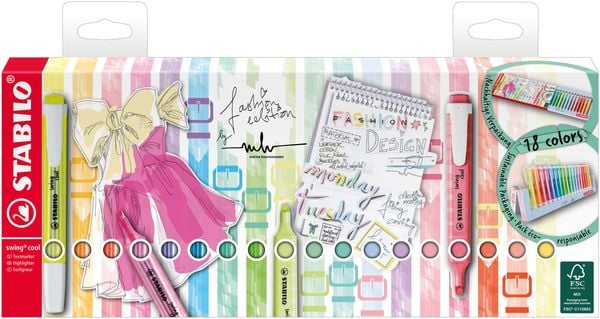 Produktbild: STABILO Textmarker swing cool