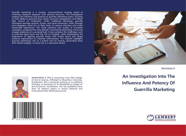 Produktbild: An Investigation Into The Influence And Potency Of Guerrilla Marketing