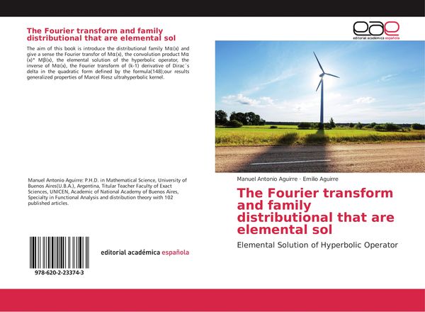 Produktbild: The Fourier transform and family distributional that are elemental sol
