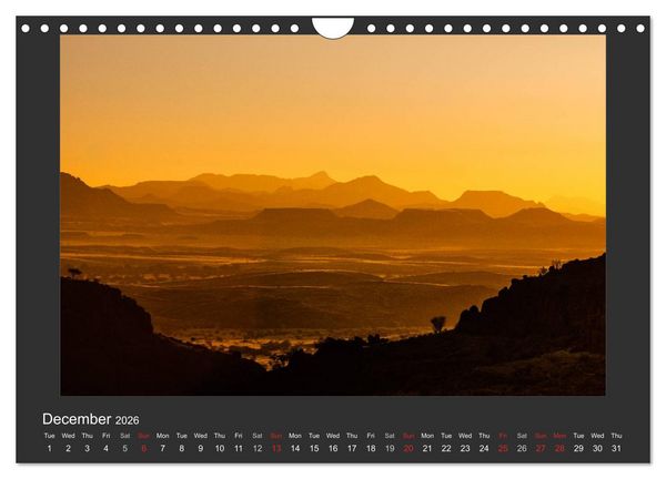 Produktbild: Namibia's Nature (Wall Calendar 2026 DIN A4 landscape), CALVENDO 12 Month Wall Calendar