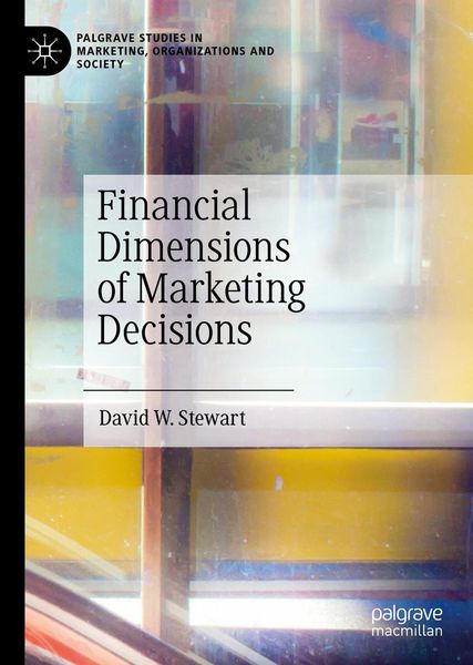 Produktbild: Financial Dimensions of Marketing Decisions