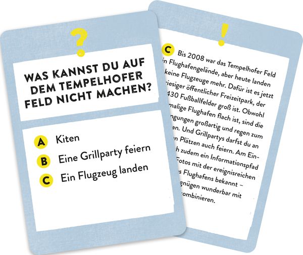 Produktbild: Wer h&auml;tte das gedacht?! Das Unn&uuml;tzes Wissen-Quiz Berlin