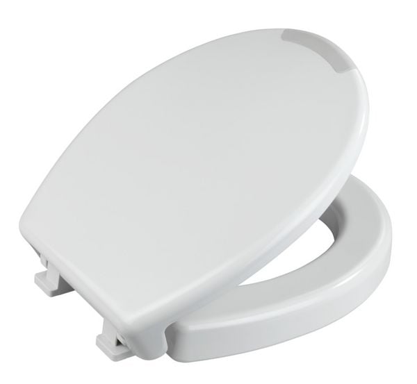 Produktbild: WC Sitz Mod. Secura Comfort, mit 5 cm Sitzerh&ouml;hung, belastbar bis 200 kg