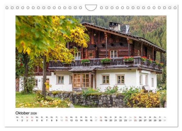 Produktbild: Sch&ouml;nes Landleben im Ahrntal (Wandkalender 2026 DIN A4 quer), CALVENDO Monatskalender