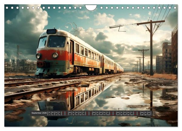 Produktbild: Unheimliche Behausungen (Wandkalender 2026 DIN A4 quer), CALVENDO Monatskalender