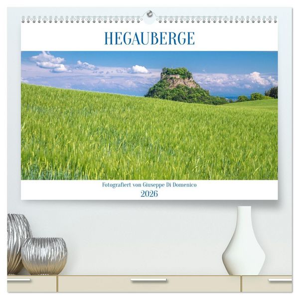Produktbild: HEGAUBERGE (hochwertiger Premium Wandkalender 2026 DIN A2 quer), Kunstdruck in Hochglanz