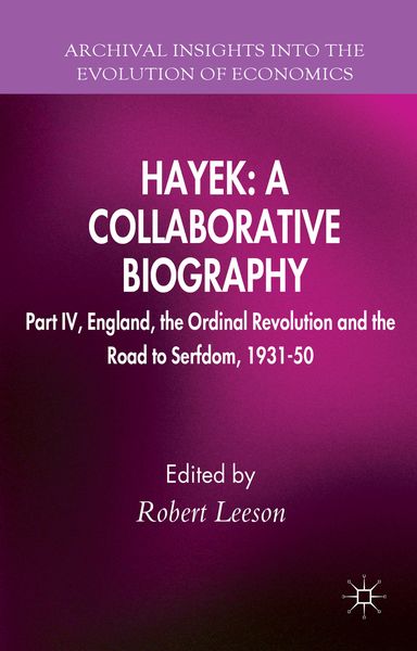 Produktbild: Hayek: A Collaborative Biography