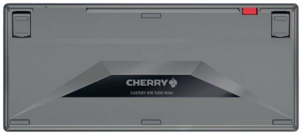 Produktbild: CHERRY KW 9200 MINI USB, Funk, Bluetooth&reg; Tastatur Deutsch, QWERTZ Schwarz Abnehmbares Kabel
