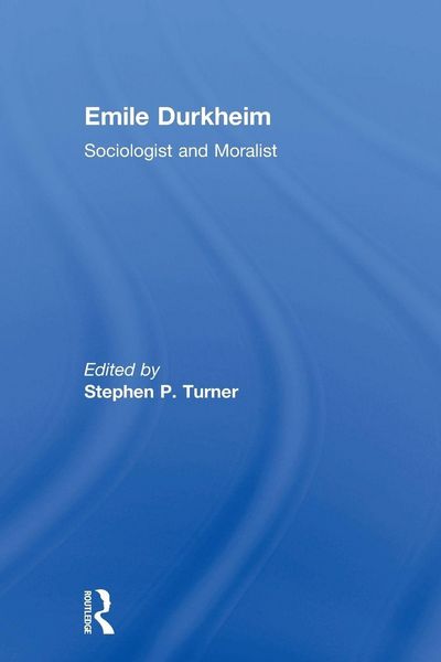 Produktbild: Emile Durkheim